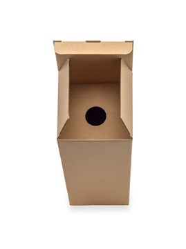 Pakiet kartonów na butelkę wina 100x100x345mm F215, 10 sztuk