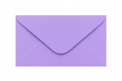 Koperty Ozdobne DL Fioletowe 120g 50 sztuk - Idealne Na Zaproszenia