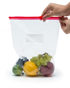 Woreczki z suwakiem "Kuchcik" 200x200mm, 16 sztuk