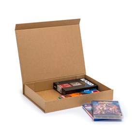 Pudełko Magnetyczne Jasny Kraft 380x280x60mm (zew) L Na prezent
