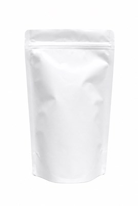 Biały Doypack Kraft 100 ml z zamknięciem ZIP i rozkładanym dnem