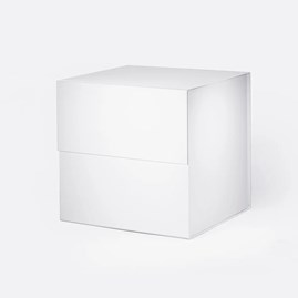 Białe pudełko magnetyczne 305×305×305 mm