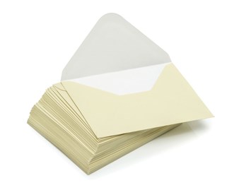 Koperty na zaproszenia C6, Perłowy Beż, 120gsm, 50 sztuk