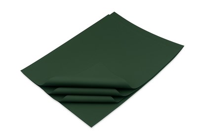 Bibuła ozdobna 20g 38x50cm Butelkowa Zieleń– dekoracyjna – 100 arkuszy